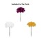 300-Pack: Assorted Easter Carnation Picks, 5&#x22; Stems, 3.5&#x22; Wide, Artificial Flowers by Floral Home&#xAE;